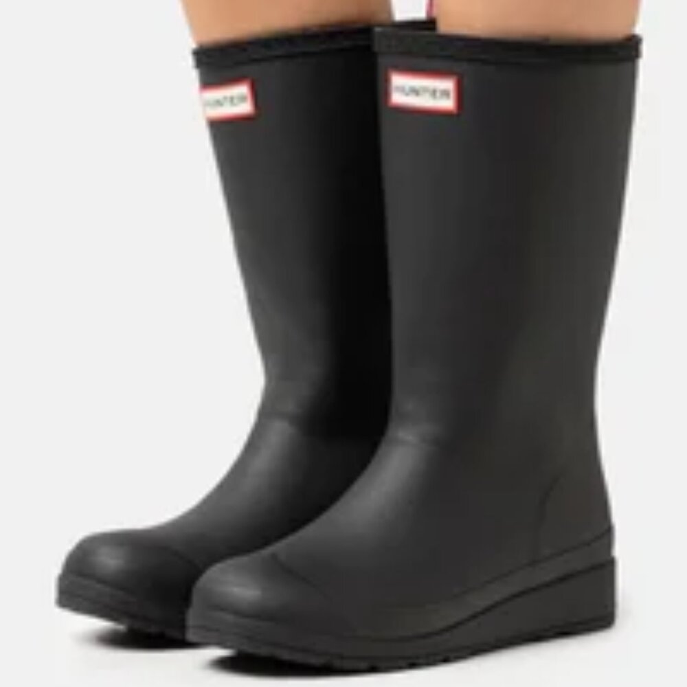 HUNTER Play Tall Boots Waterproof 6J4269 NEW - Picture 10 of 12